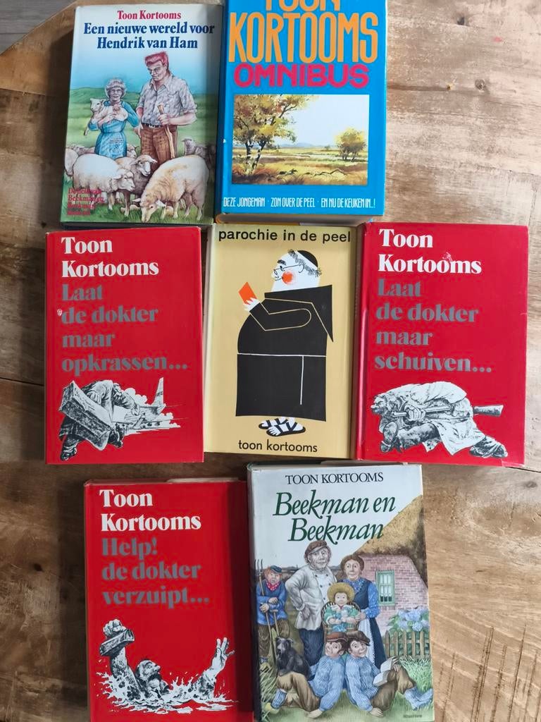 Toon Kortooms boeken, Boeken, Humor, Verhalen, Toon kortooms, Ophalen, Gelezen