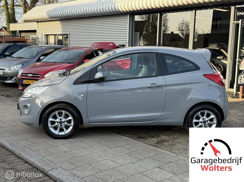 Ford Ka 1.2 Titanium X start/stop stoelverwarm. nw apk, Voorwielaandrijving, Stof, Gebruikt, 4 cilinders