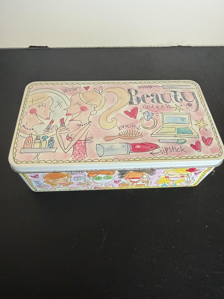 Beauty blik blond Amsterdam, Verzamelen, Blikken, Ophalen of Verzenden, Zo goed als nieuw, Overige