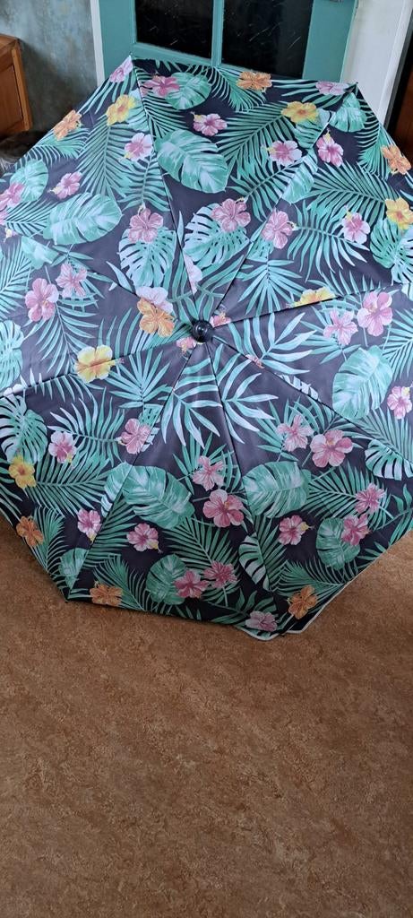 Parasol, Tuin en Terras, Parasols, Ophalen of Verzenden, 1 tot 2 meter, Strandparasol