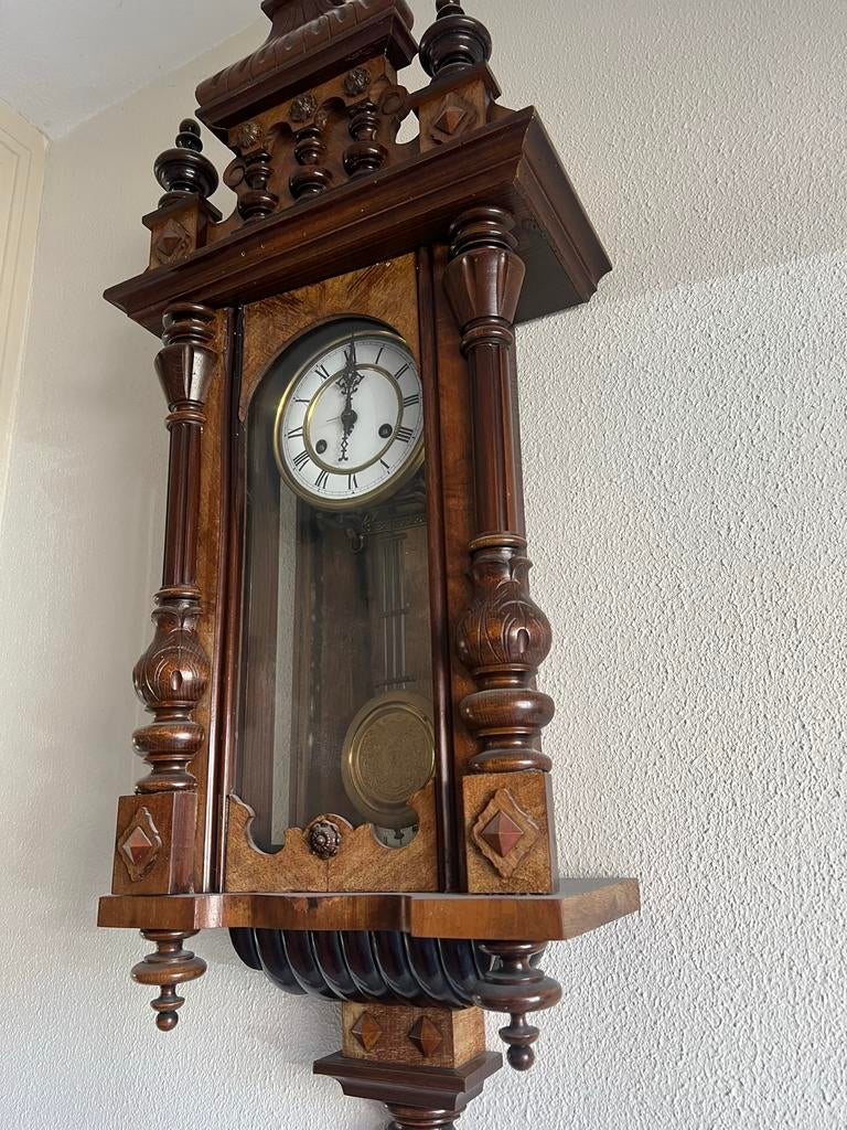 Antieke hangklok, Antiek en Kunst, Antiek | Klokken, Ophalen