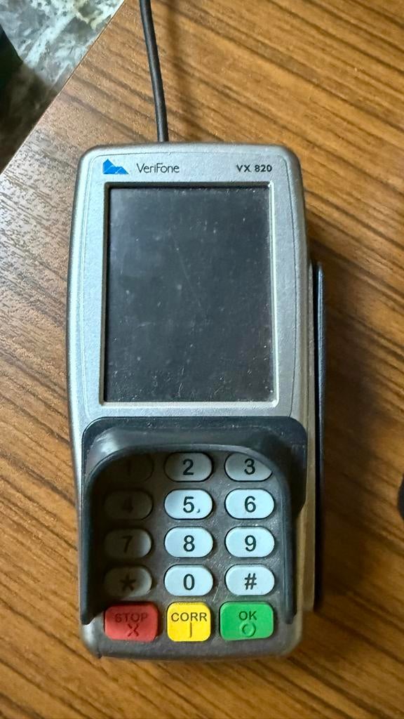 Verifone VX 820 pin terminal en VX 520 pinpad, Ophalen of Verzenden