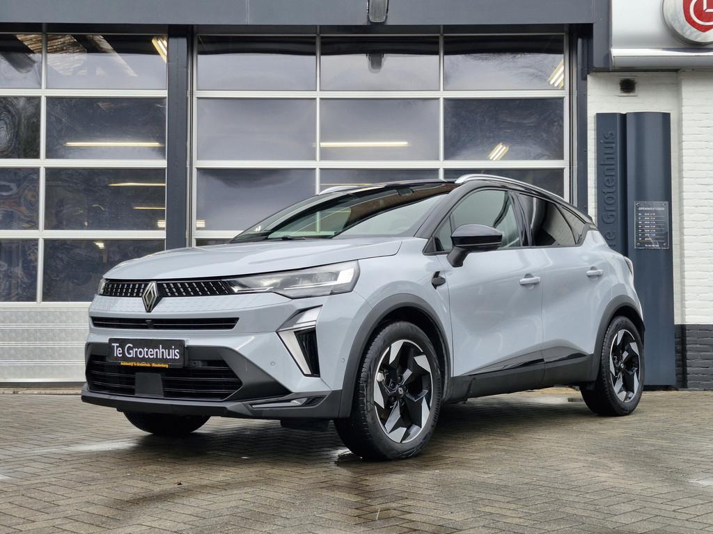 Renault Captur 1.6 E-Tech full hybrid 145 techno (bj 2025), 145 pk, Stof, Gebruikt, Zwart
