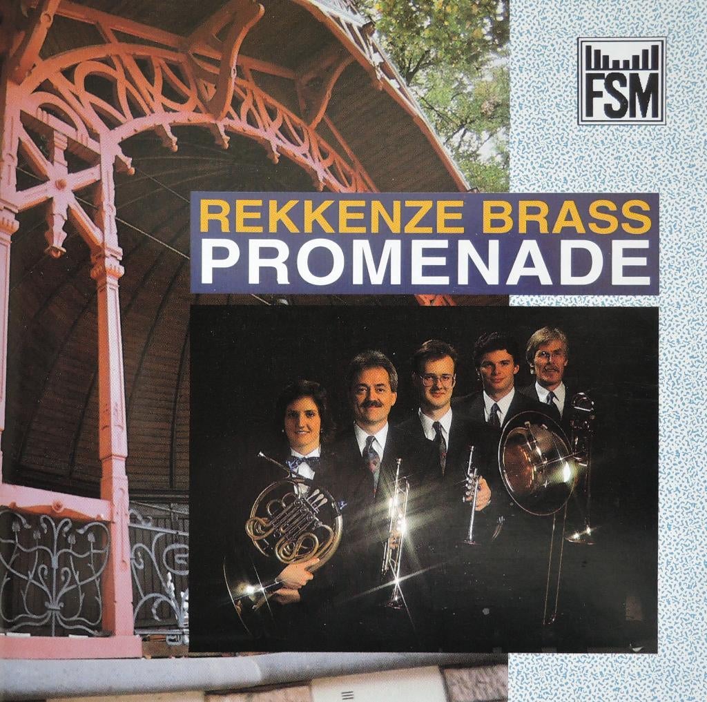 Promenade - Rekkenze Brass - 1994 - DDD, Ophalen of Verzenden, Romantiek, Zo goed als nieuw, Kamermuziek