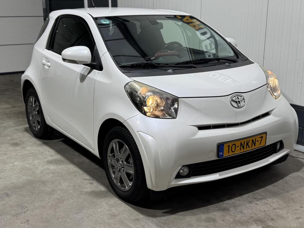 Toyota iQ 1.0 VVTi Aspiration, Euro 5, Stof, Gebruikt, 4 stoelen