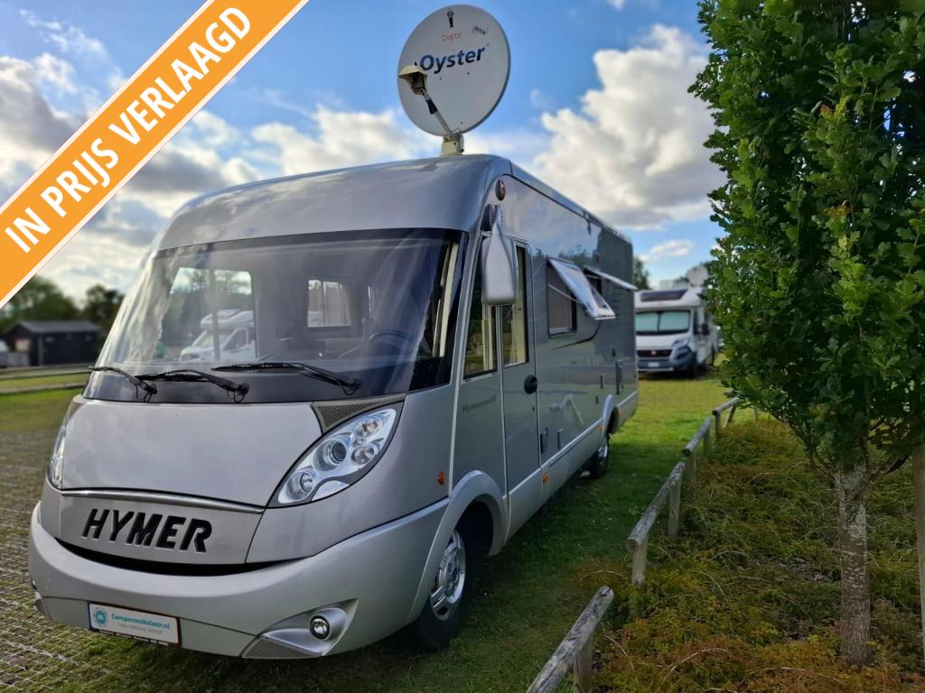 Hymer B654 SL 3.0 160 PK in nieuwstaat!!, Ringverwarming, Fiat, Bedrijf, Reservewiel