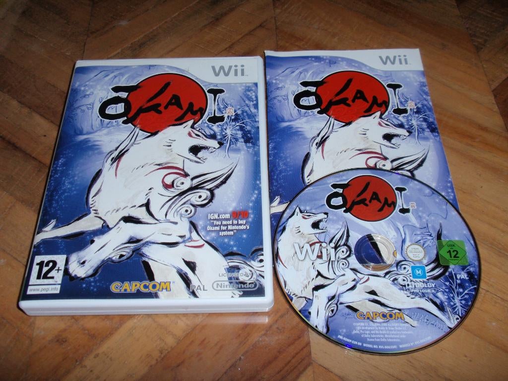 Nintendo Wii Spel Okami, Avontuur en Actie, 1 speler, Ophalen of Verzenden, Zo goed als nieuw