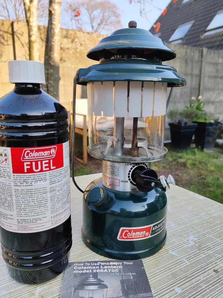 Coleman lamp Model : 286A700, Ophalen, Zo goed als nieuw