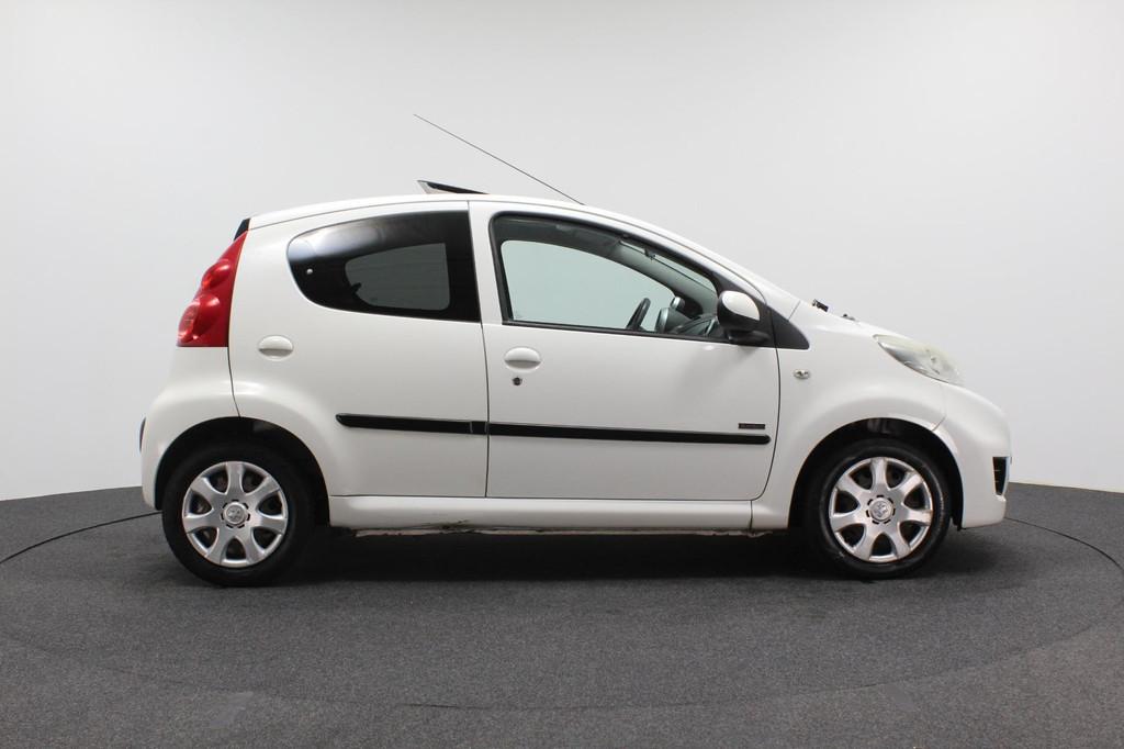 Peugeot 107 1.0-12V Sportium | Airco | Goed onderhouden | Sc, Voorwielaandrijving, Euro 5, Gebruikt, 4 stoelen