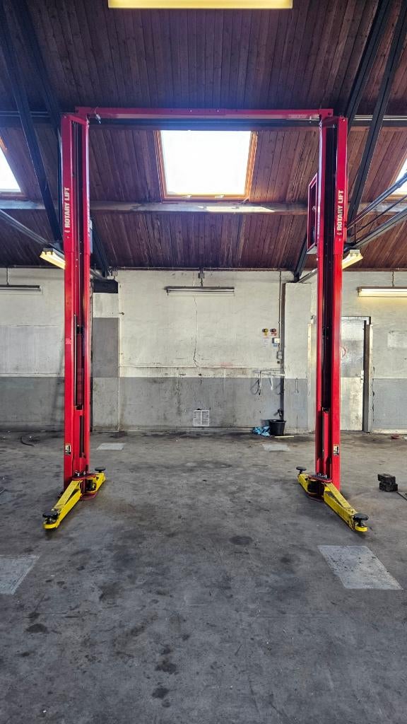 2 koloms hefbrug autobrug Rotary SPOA3 TS 3000Kg 2008, Ophalen