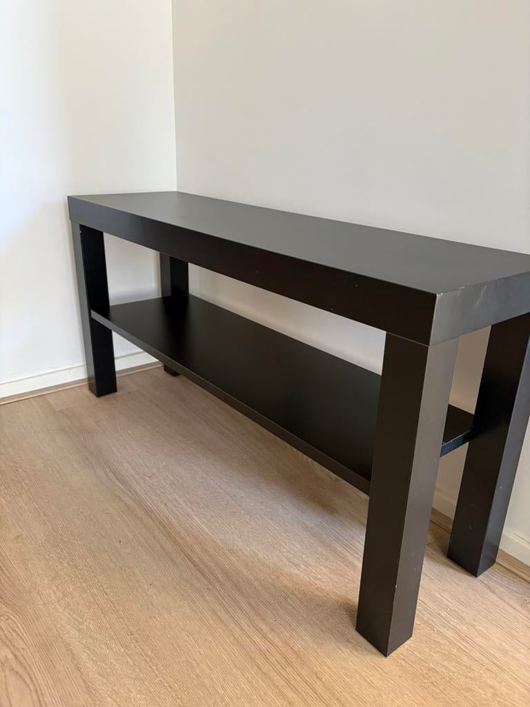 Lack TV meubel zwart, Ophalen, Gebruikt, 100 tot 150 cm, Minder dan 100 cm