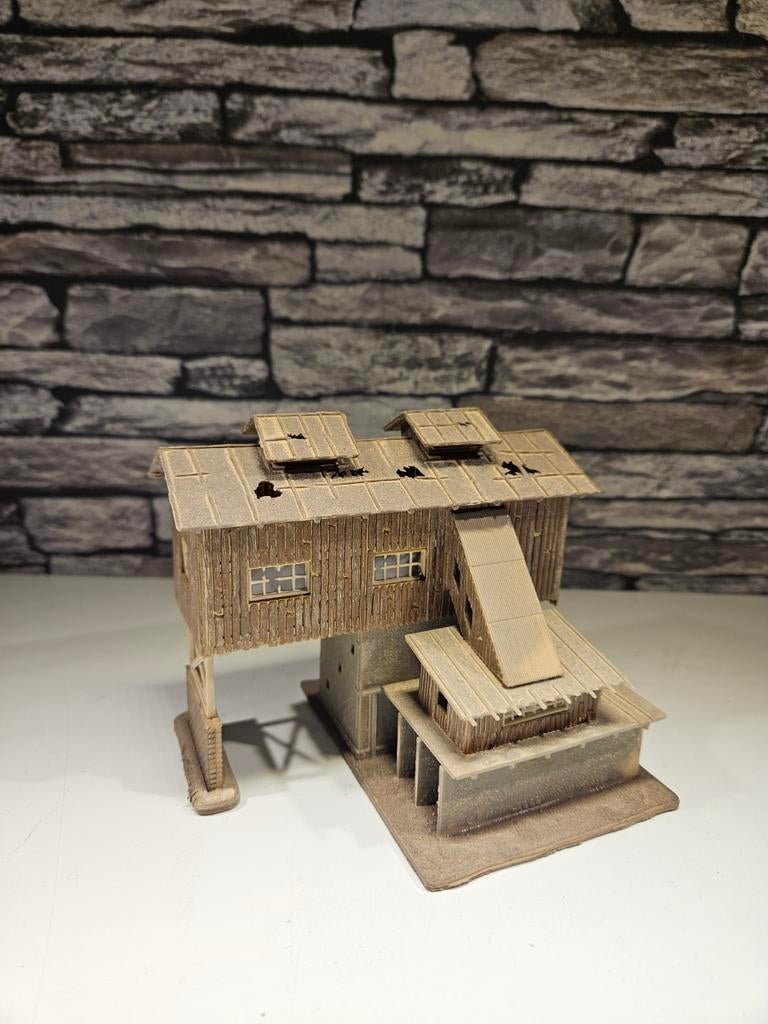 Oude steengroeve fabrieksgebouw N spoor trein 1:160, Hobby en Vrije tijd, Modeltreinen | N-Spoor, Overige merken, Gebruikt, Gelijkstroom of Wisselstroom