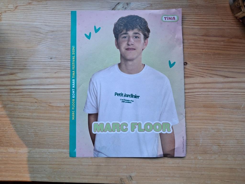 Marc Floor poster, Ophalen of Verzenden, Nieuw, A4 of kleiner