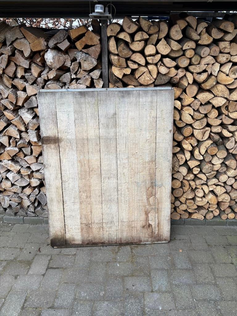 Steenschot 110x140cm hardhout, Tuin en Terras, Ophalen, Hout