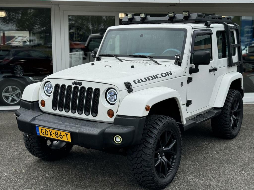 Jeep Wrangler 3.8 V6 4x4 automaat,airco,fox Suspension,magna, Auto's, Jeep, Gebruikt, Wit, Bedrijf, Vierwielaandrijving