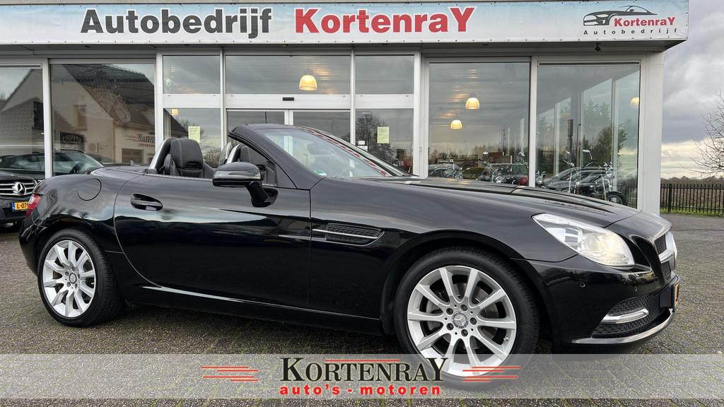 Mercedes SLK 200 Edition panorama,air-scarf,navi,leder,xenon, Automaat, Euro 5, Achterwielaandrijving, Gebruikt