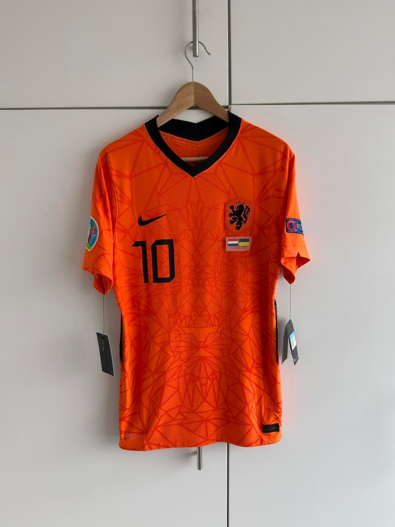 Nederlands elftal Memphis Depay Thuisshirt Maat M, Maat M, Verzenden, Nieuw, Shirt