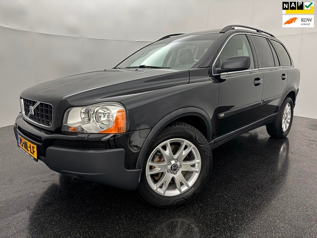 Volvo XC90 2.9 T6 AUT Exclusive 7p / Dakraam / Trekhaak, Auto's, Volvo, Gebruikt, Zwart, 138 €/maand, 7 stoelen