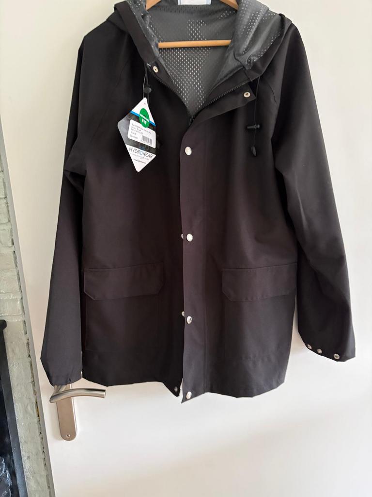 Hydrowear Ulft Regenjas, Ophalen, Nieuw, Maat 48/50 (M), Zwart