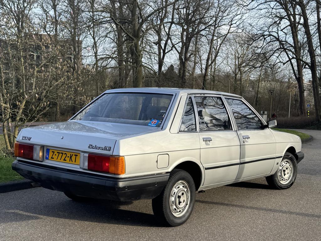 Talbot SOLARA 1.6 GLS '81 139.000 KM ! APK '28 ! UNIEK, Overige merken, 1592 cc, Overige carrosserieën, Bedrijf
