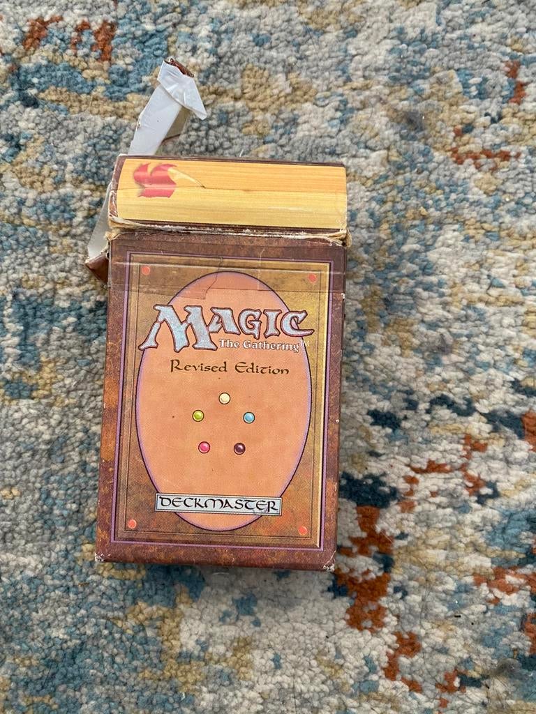 Mtg Magic the Gathering revised deckmaster, Hobby en Vrije tijd, Ophalen of Verzenden, Gebruikt, Meerdere kaarten