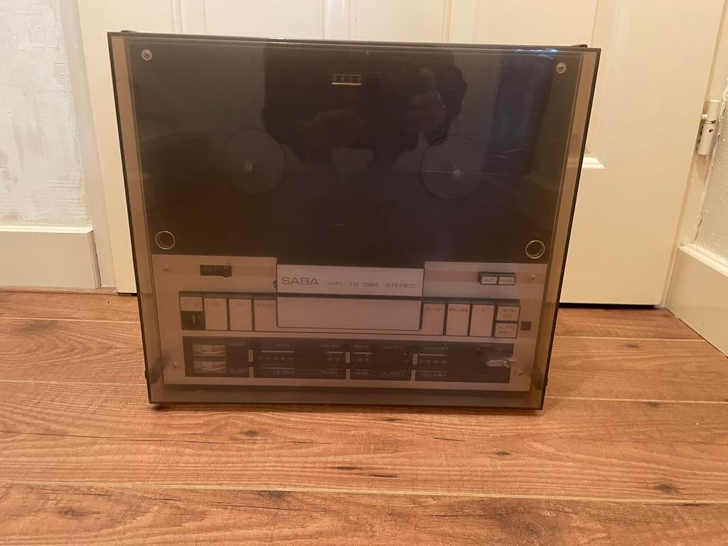 SABA hifi T9-564, Ophalen, Bandrecorder, Met stofkap