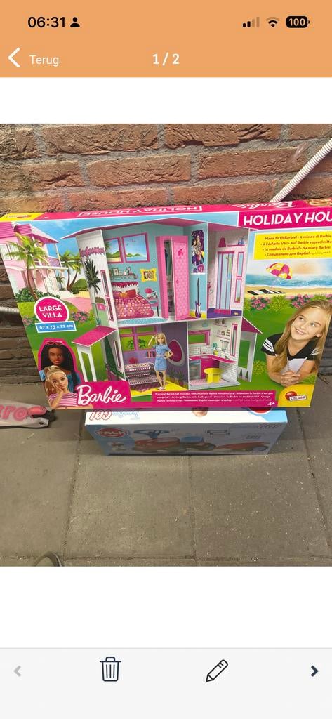Grote partij speelgoed: Barbie Holiday House & Fisher-Price, Ophalen, Nieuw, Jongen of Meisje