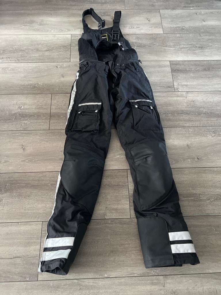 Damen motorbroek met bretels, Motoren, Kleding | Motorkleding, Ophalen, Tweedehands, Heren, Broek | textiel