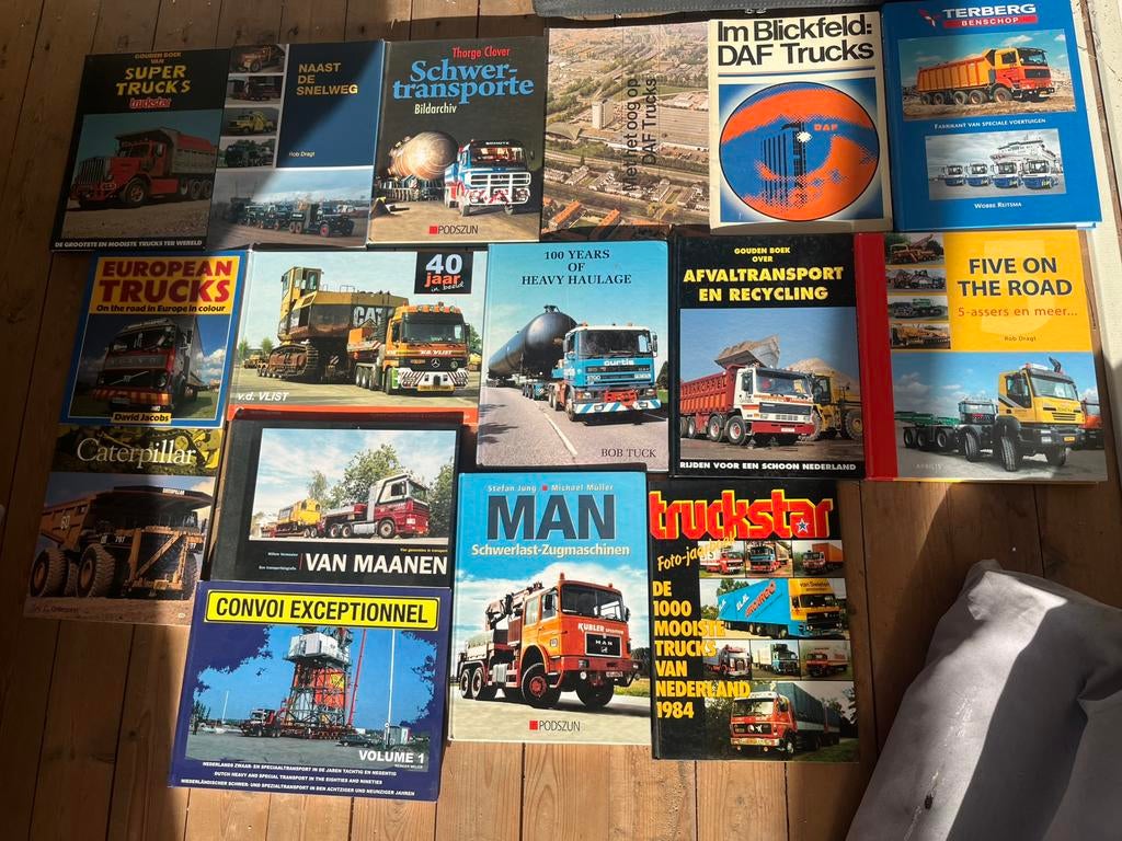 Vrachtwagen boeken DAF Scania MAN zwaar transport enz nieuw, Boeken, Ophalen of Verzenden, Zo goed als nieuw, Vrachtwagen
