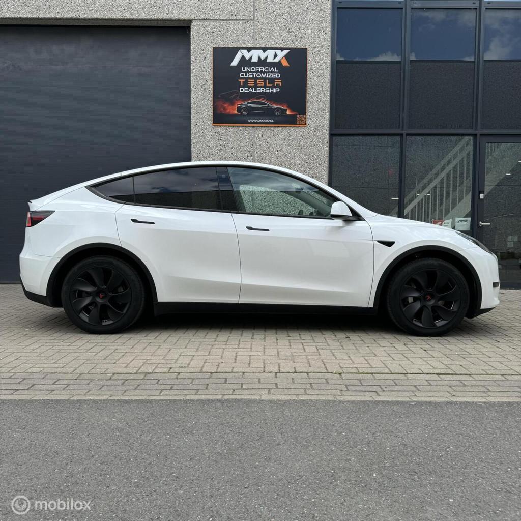 Tesla Model Y + MMX PACK + IAP, Auto's, Tesla, Automaat, Achterwielaandrijving, Gebruikt, Adaptive Cruise Control