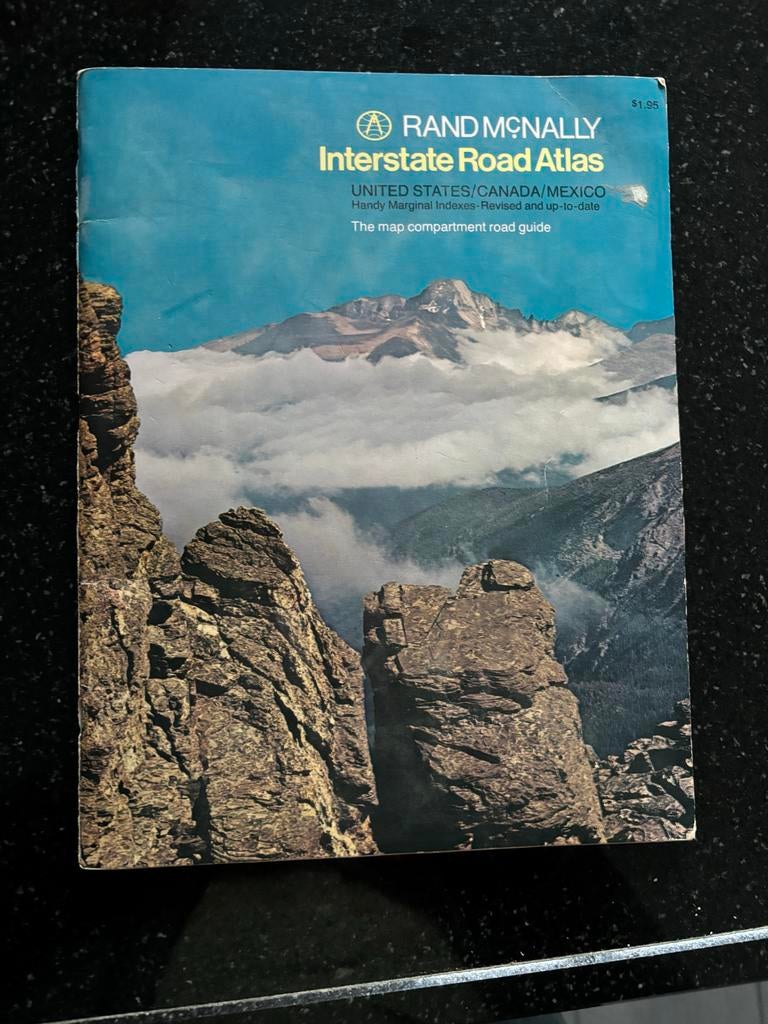 Rand McNally Interstate Road Atlas VS/CA/MX 1978, Boeken, Atlassen en Landkaarten, Gelezen, Overige atlassen, Ophalen of Verzenden