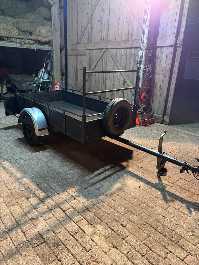 Nette aanhanger, Ophalen