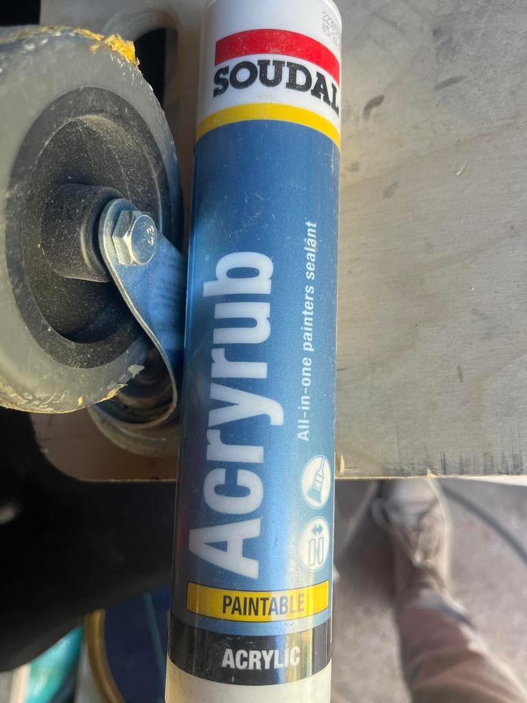 Soudal Acryrub acrylaatkit, Ophalen, Nieuw, Overige typen