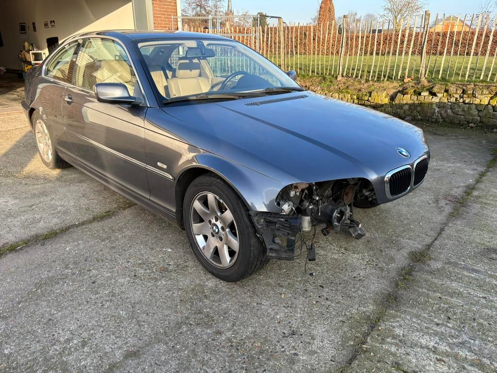 Bmw 320ci e46 in onderdelen partout, Auto-onderdelen, Carrosserie en Plaatwerk, Ophalen, BMW, Motorkap