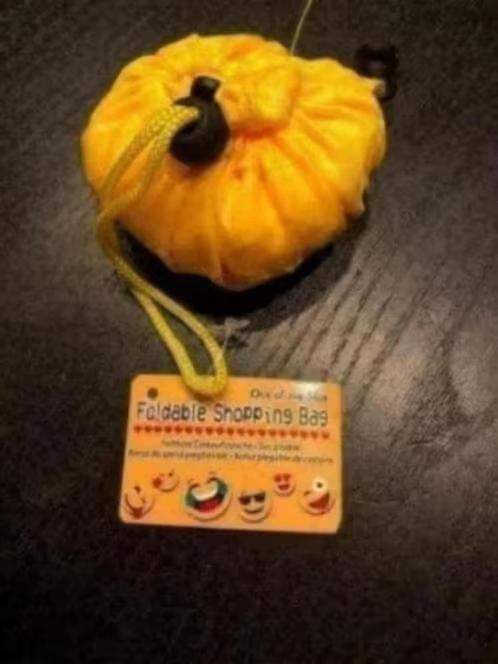 NIEUW! Opvouwbare tas shopper emoticon €4,99, Ophalen of Verzenden, Nieuw, Geel, Overige merken