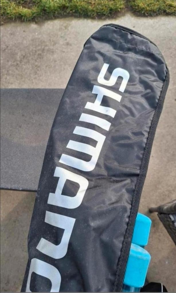 Vaste hengel pack Shimano, Watersport en Boten, Ophalen, Zo goed als nieuw, Vaste hengel