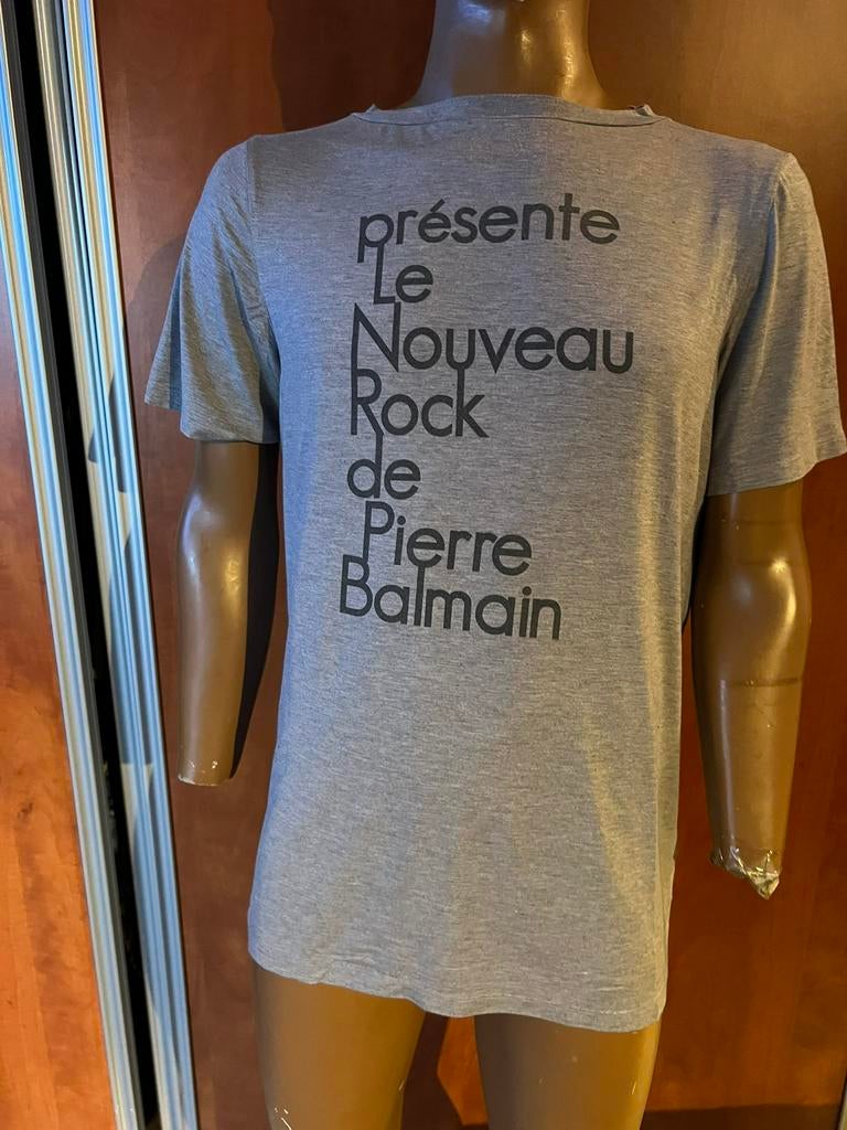 BALMAIN tshirt maat L origineel ZGAN, Maat 52/54 (L), R, G, Ophalen of Verzenden