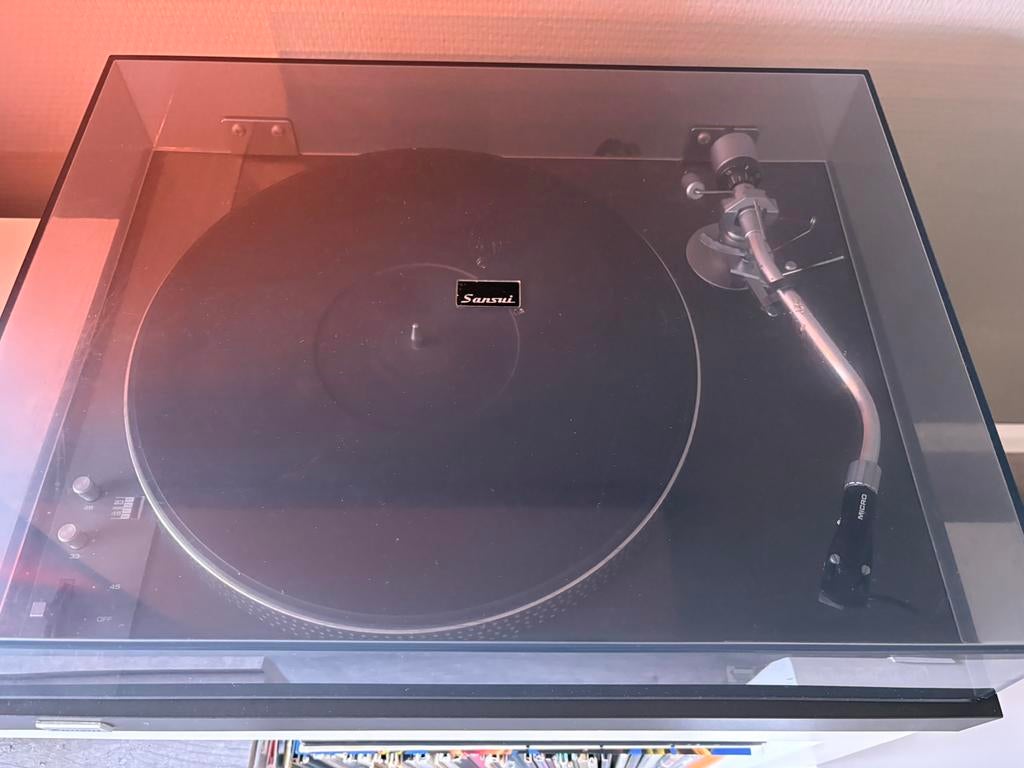Sansui directe turntable SR-525, Ophalen of Verzenden, Zo goed als nieuw, Overige merken
