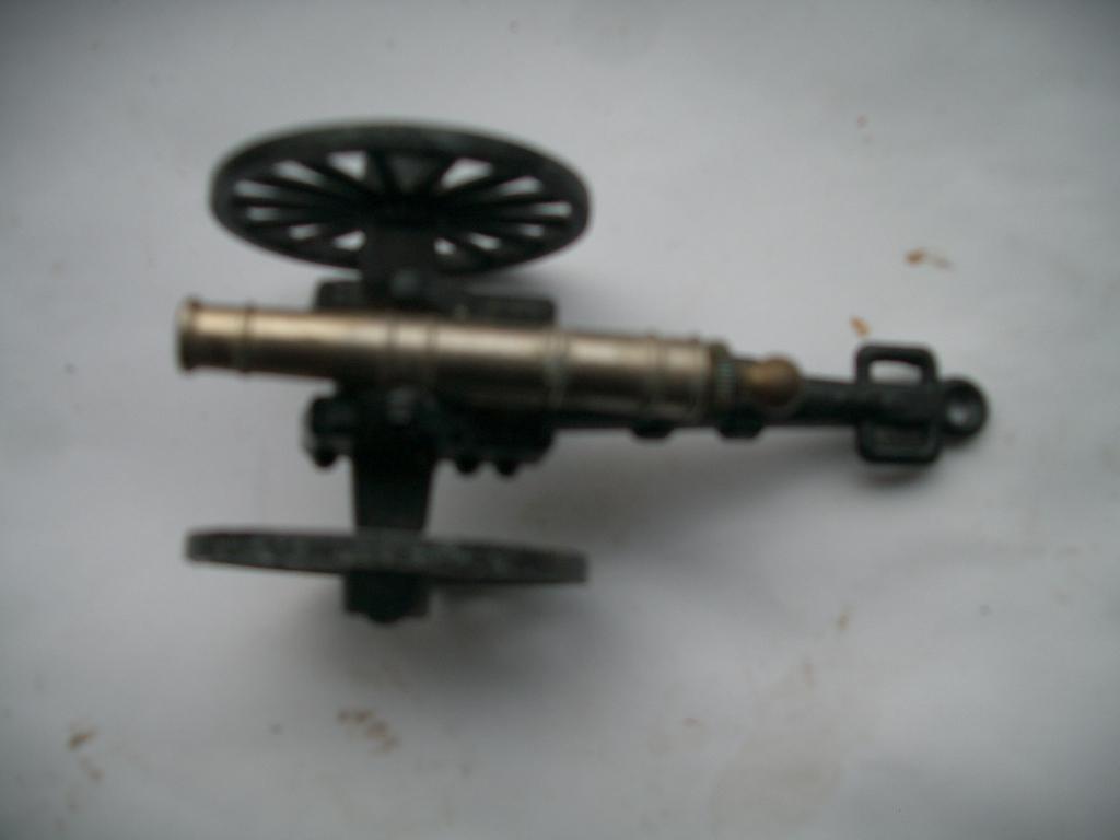 landmacht kanon miniatuur brons rvs aluminium verzamelen, Ophalen of Verzenden, Landmacht, Nederland, Miniatuur of Beeldje