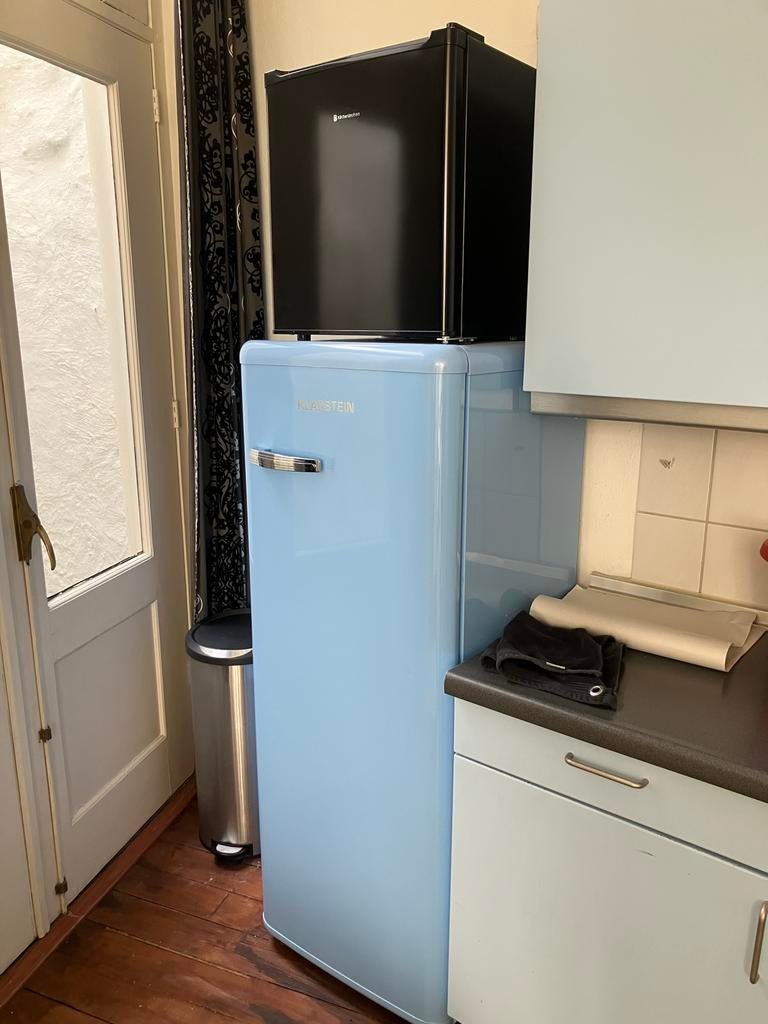 Klarstein koelkast met losse mini vriezer, Witgoed en Apparatuur, Koelkasten en IJskasten, Ophalen, Gebruikt, 120 tot 140 cm, 100 tot 150 liter