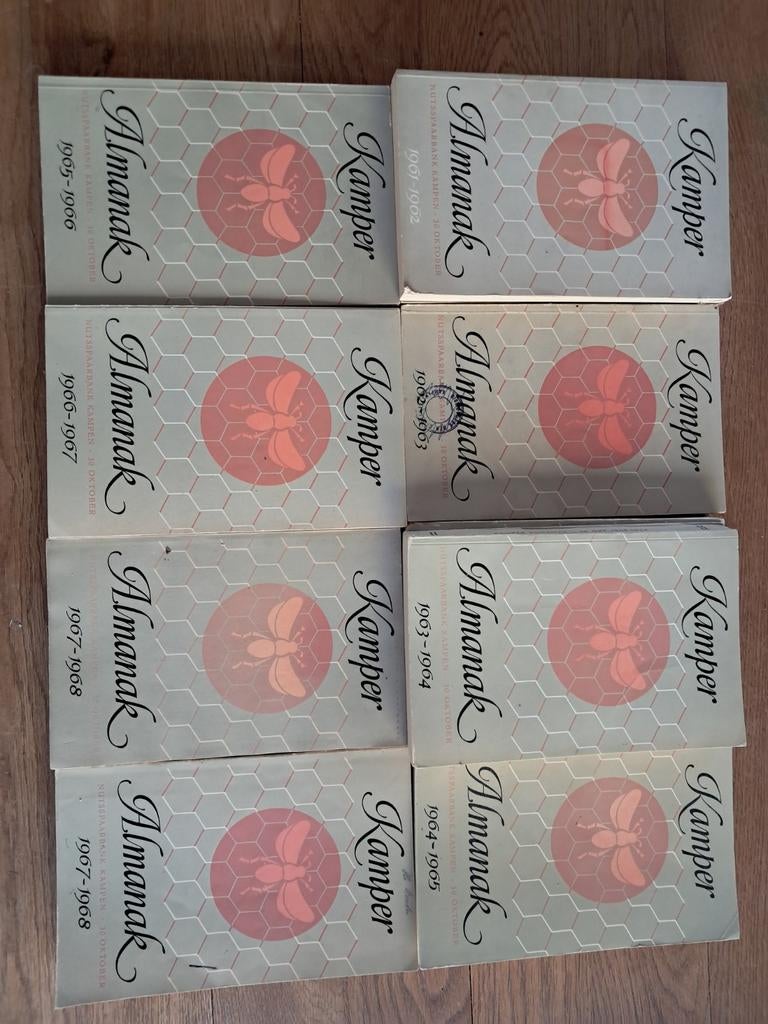 Kamper almanak 1961 tot met 1968, Ophalen of Verzenden, Gelezen, Overige onderwerpen