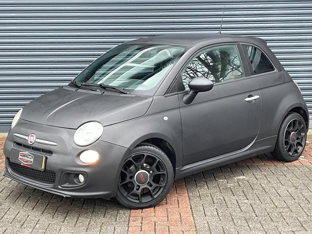 Fiat 500 1.2 Abarth Leer | Airco | Unieke Uitvoering, Voorwielaandrijving, Euro 5, Gebruikt, 4 cilinders