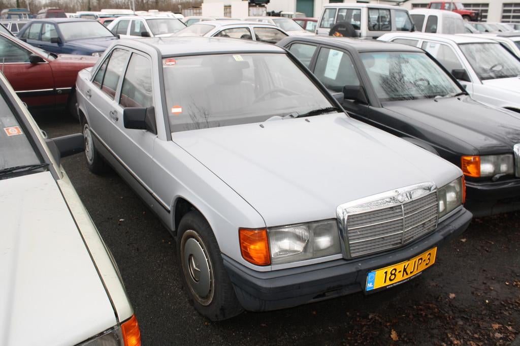 Mercedes-Benz 190D (bj 1986), Achterwielaandrijving, Gebruikt, 4 cilinders, Trekhaak