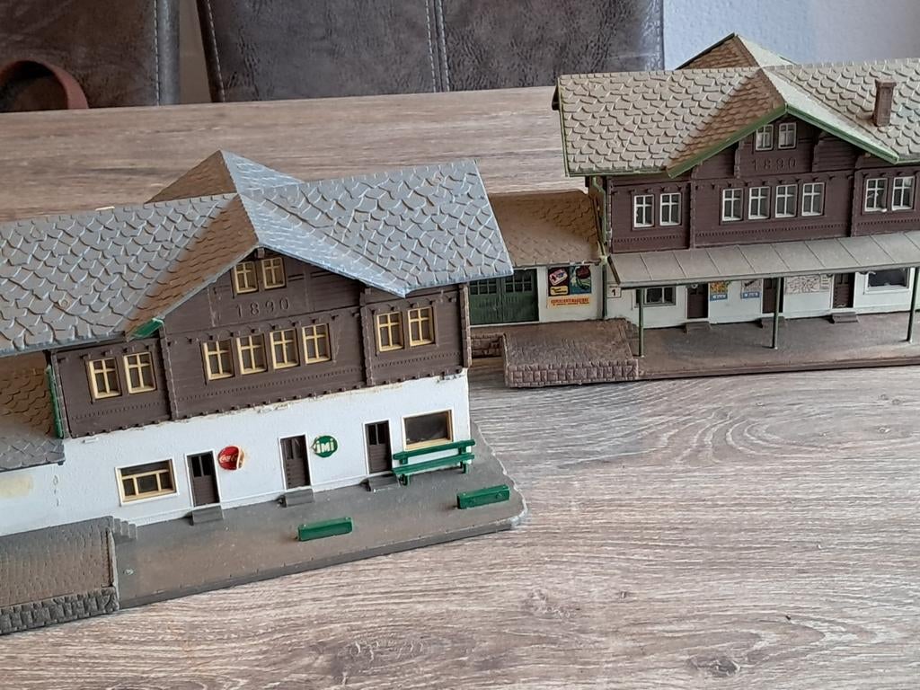 POLA 650 H0 STATION, Ophalen of Verzenden, Gelijkstroom of Wisselstroom, Brug, Tunnel of Gebouw, Overige merken