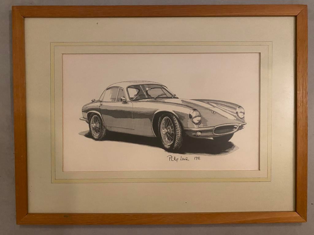 Lotus Elite by Phillip Lemon 1981, Ophalen of Verzenden