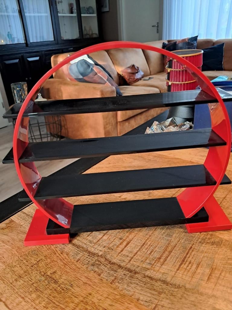 Displayrek Chinese Dierenriem - Rood/Zwart, Ophalen of Verzenden, Gebruikt