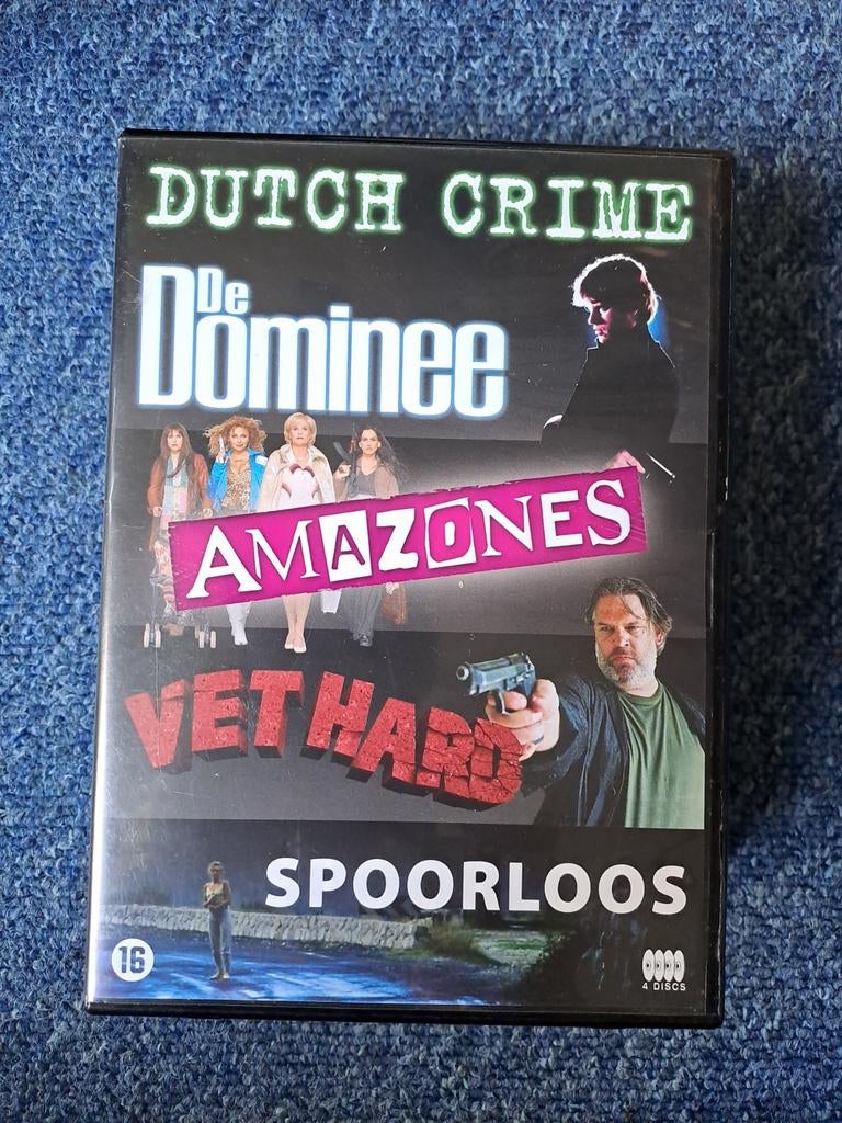 Spoorloos, dominee, amazones, vet hard (dvd), Cd's en Dvd's, Dvd's | Nederlandstalig, Vanaf 16 jaar, Ophalen of Verzenden, Zo goed als nieuw