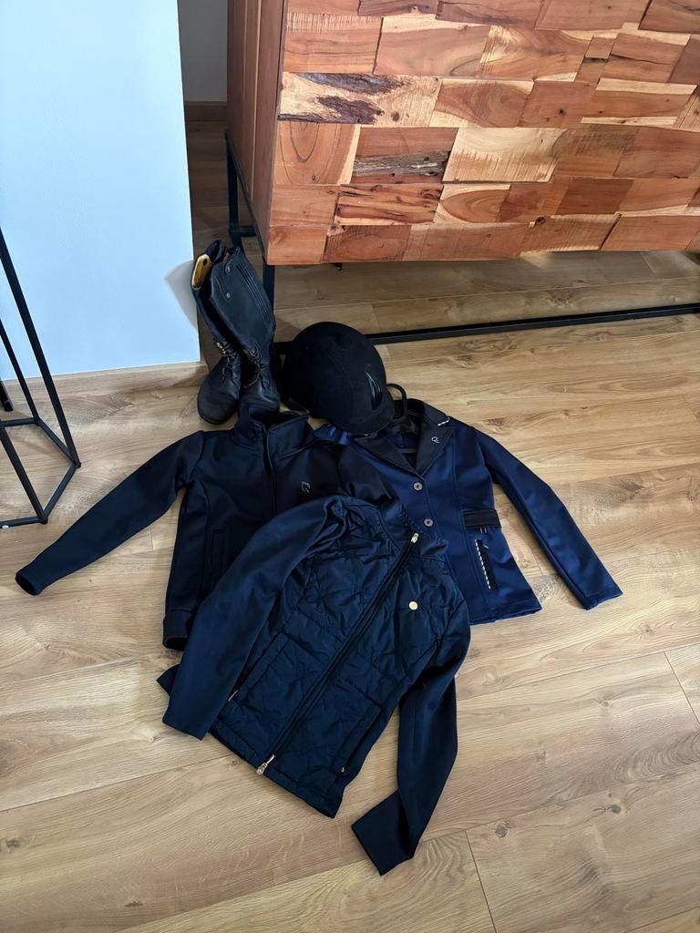 Paarrijd spullen meisje, Ophalen of Verzenden, Zo goed als nieuw, Dressuur, Bovenkleding