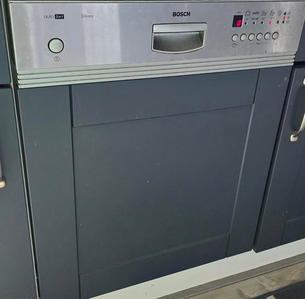 Bosch SGI55M25EU inbouw vaatwasser AAA, Ophalen, Gebruikt, Energieklasse A of zuiniger, 60 cm of meer