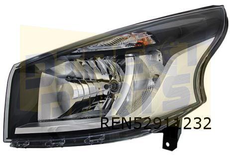 Fiat/Nissan/Renault Koplamp Rechts (met DRL in koplamp) OES!, -, Verzenden, -, Nieuw